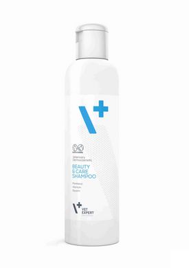 VetExpert Beauty & Care Shampoo - шампунь для собак и кошек с сухой и чувствительной кожей 250 мл