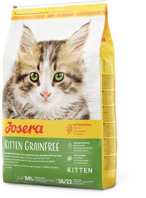 Josera Kitten grainfree сухой беззерновой корм для котят (Йозера Киттен грейнфри) 400 г