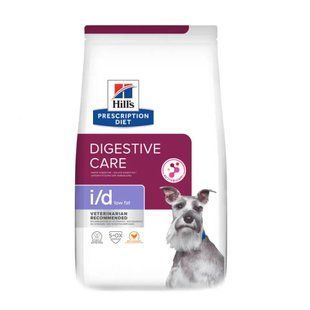 Hill&rsquo;s Prescription Diet i/d Low Fat - Сухий корм для собак з куркою та індичкою 1,5 кг