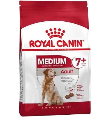 Royal Canin (Роял Канін) MEDIUM ADULT 7 + Cухий корм для собак середніх порід, старше 7 років 4 кг