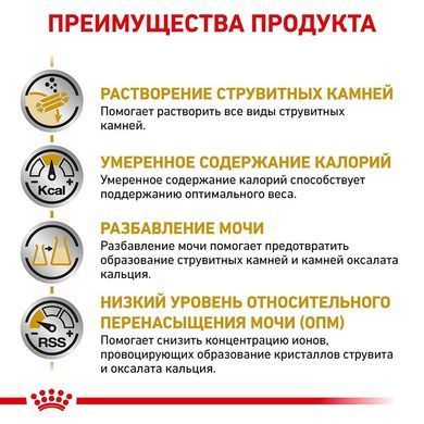Сухий корм Royal Canin Urinary S / O Moderate Calorie при сечокам'яній хворобі у собак, 1.5 кг