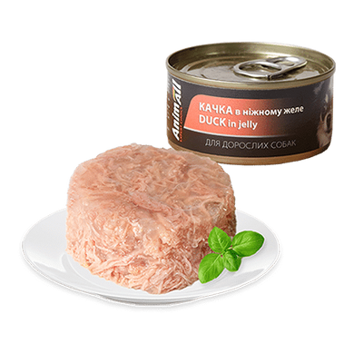 AnimAll Dog Duck in jelly - консерва для собак з качкою в ніжному желе 85 г