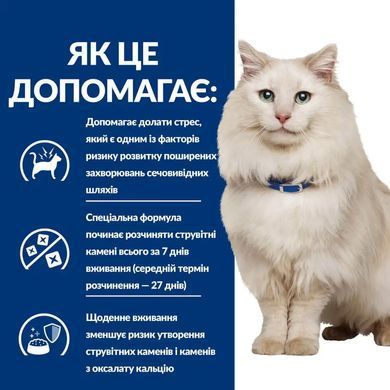 Hill&rsquo;s Prescription Diet Urinary Care c/d Multicare Stress - Сухий корм для котів з куркою 400 г