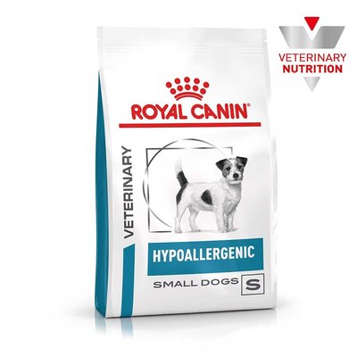 Сухой корм Royal Canin Hypoallergenic Small при пищевой аллергии у собак мелких пород, 1 кг.