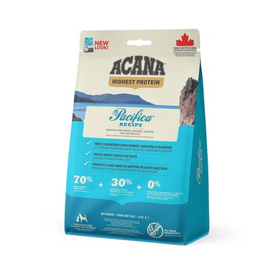 ACANA Pacifica Dog Recipe Сухой корм для собак всех пород и возрастов с рыбой 0,34 кг