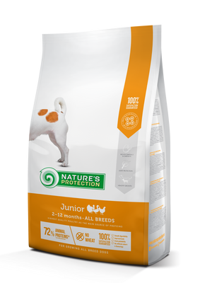 Nature’s Protection Junior All Breeds - для цуценят всіх порід 7,5 кг