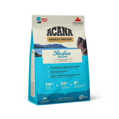 ACANA Pacifica Dog Recipe Сухой корм для собак всех пород и возрастов с рыбой 2 кг