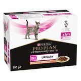 Purina Pro Plan Veterinary Diets UR - Вологий корм пауч для кішок при захворюваннях сечовивідних шляхів з лососем 85 г, пачка