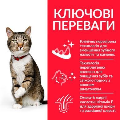 HILL'S SP Adult Oral Care Хіллс Сухий Корм для Котів з Куркою - 1,5 кг
