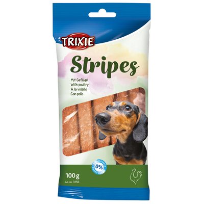 Лакомство для собак Trixie Stripes Light 100 г (курица)