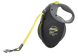 Flexi Поводок-рулетка Giant Professional Neon лента L (10 м; до 50 кг) черный