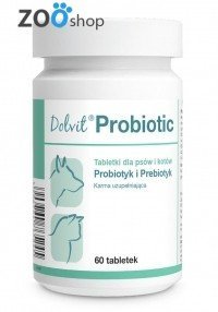 Dolfos Dolvit Probiotic (Долвіт Пробіотик) вітаміни для собак та кішок 60 табл