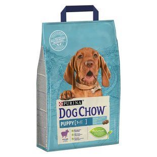 Dog Chow Puppy - Cухий корм для цуценят з ягням 2,5 кг