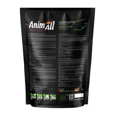 AnimAll силикагелевый наполнитель Зеленый Изумруд 5 л