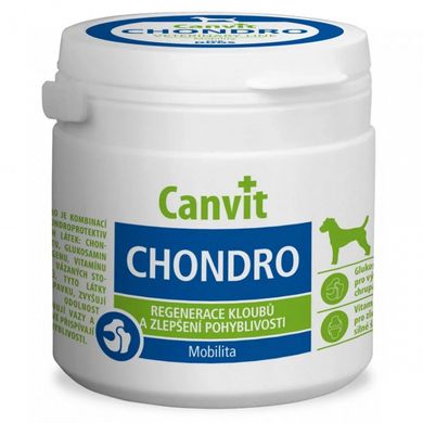 Canvit Chondro for Dogs Вітамінна добавка для зміцнення суглобів для собак усіх порід, 230 г