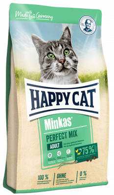 Happy Cat (Хэппи Кэт) - Minkas Pеrfect Mix Сухой корм для взрослых кошек 1,5 кг