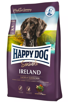 Happy Dog (Хеппі Дог) Supreme Sensible - Ireland Сухий корм для собак середніх та крупних порід з чутливим травленням та схильних до алергіЇ 4 кг