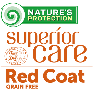 Nature&rsquo;s Protection SC Red Coat Grain Free Junior Mini Breeds - беззерновий корм для юніорів з рудим забарвленням шерсті, для малих порід 1,5 кг