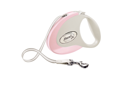Flexi Повідець-рулетка Style стрічка M (5 м; до 25 кг) рожевий