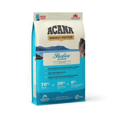 ACANA Pacifica Dog Recipe Сухой корм для собак всех пород и возрастов с рыбой 11,4 кг