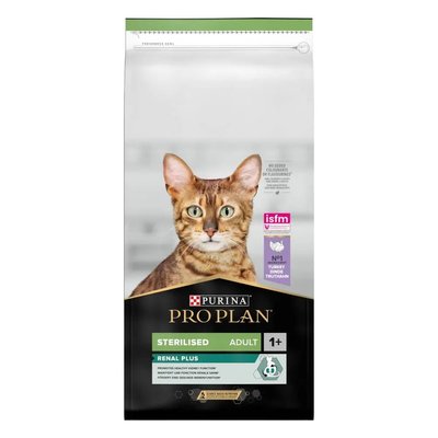 ProPlan Cat Sterilised Adult - Сухой корм для стерилизованных кошек и кастрированных котов с индейкой 14 кг