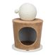 Trixie Когтеточка домик с шаром (серо-коричневая)