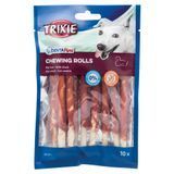 Лакомство для собак Trixie Палочка для чистки зубов Denta Fun 12 см, 80 г (утка)