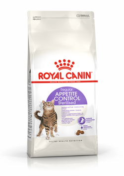 Royal Canin (Роял Канин) STERILISED APPETITE CONTROL Сухой корм для стерилизованных кошек с повышенным аппетитом 0,4 кг
