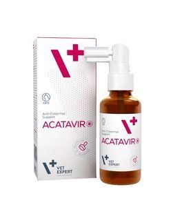 Acatavir Гель при котячому грипі для котів, 30 мл - VetExpert