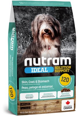 NUTRAM Ideal Solution Support Skin Coat & Stomach корм для собак с чувствительным пищеварением 2 кг