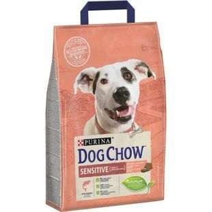Dog Chow Sensetive - Cухий корм для собак з лососем 2,5 кг