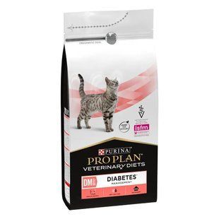 Purina Pro Plan Veterinary Diets DM ST/OX Diabetes Managment - Лікувальний сухий корм для кішок із цукровим діабетом 1,5 кг