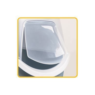 StefanPlast Туалет с фильтром для кошек Cathy голубой 56*40*40 см