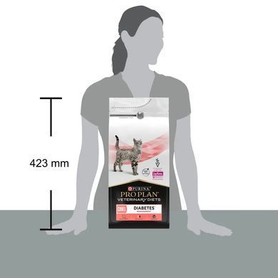 Purina Pro Plan Veterinary Diets DM ST/OX Diabetes Managment - Лікувальний сухий корм для кішок із цукровим діабетом 1,5 кг