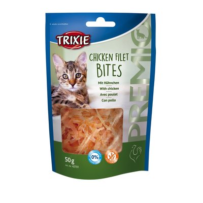 Ласощі для кішок Trixie PREMIO Chicken Filet Bites 50 г (курка)