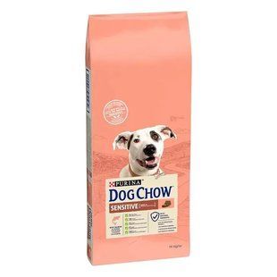Dog Chow Sensetive - Cухий корм для собак з лососем 14 кг