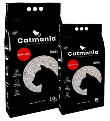 Бентонітовий наповнювач Catmania без запаху 5 л