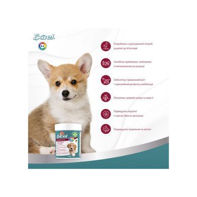 8in1 Excel &laquo;Multi Vitamin Puppy&raquo; Вітаміни для цуценят і молодих собак (Мультивітамін) 100 таблеток