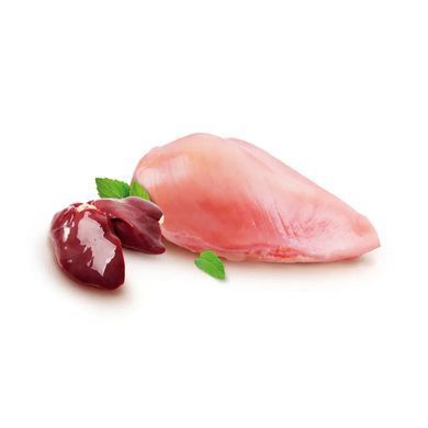 Home Food Повнораціонний сухий корм для вибагливих стерилізованих/кастрованих дорослих котів CHICKEN & LIVER 1,6 кг