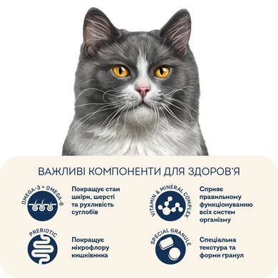Home Food Повнораціонний сухий корм для вибагливих стерилізованих/кастрованих дорослих котів CHICKEN & LIVER 1,6 кг