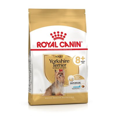 Сухой корм Royal Canin Yorkshire Terrier Ageing 8+ для йоркширского терьера старше 8 лет, 1.5 кг