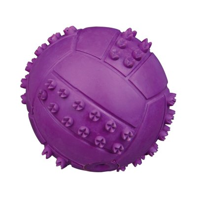 Игрушка для собак Trixie Мяч с пищалкой d=6 см (резина, цвета в ассортименте)