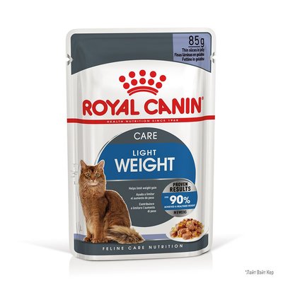 Royal Canin (Роял Канін) LIGHT WEIGHT CARE Вологий корм для кішок схильних до зайвої ваги, кусочки в желе