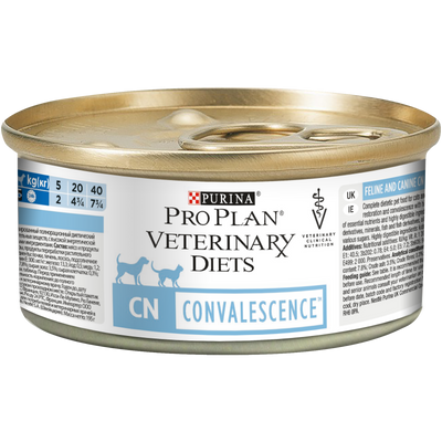 Purina Pro Plan Veterinary Diets CN Convalescence - Лечебный влажный корм для собак и кошек в период выздоровления 195 г