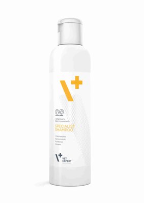 VetExpert Specialist Shampoo - антибактериальный, противогрибковый шампунь для собак и кошек 250 мл