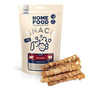 Home Food Лакомства для собак "Спираль мясная" 40 г