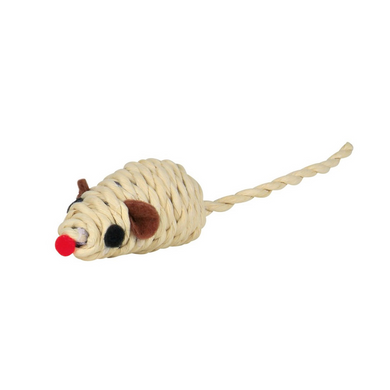 Игрушка для кошек Trixie Мышка с погремушкой 5 см (цвета в ассортименте)
