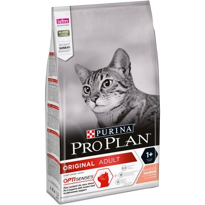 ProPlan Cat ORIGINAL Adult - Сухой корм для взрослых кошек с лососем 1,5 кг