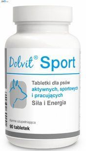 Dolfos Dolvit Sport (Долвит Спорт) витамины для спортивных и активных собак 90 табл