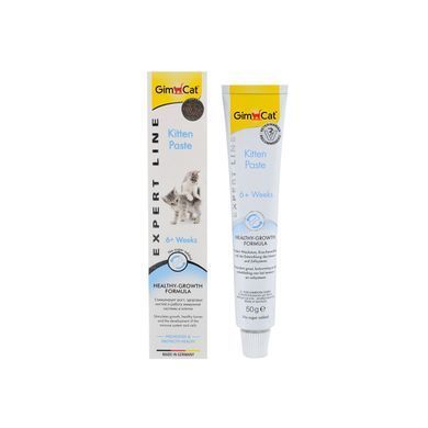 GimCat Expert Line Kitten Витамины для котят витаминизированная паста 50 г